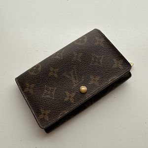 Louis Vuitton Monogram Porte-Monnaie Tresor Wallet